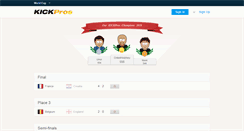 Desktop Screenshot of kickpros.com